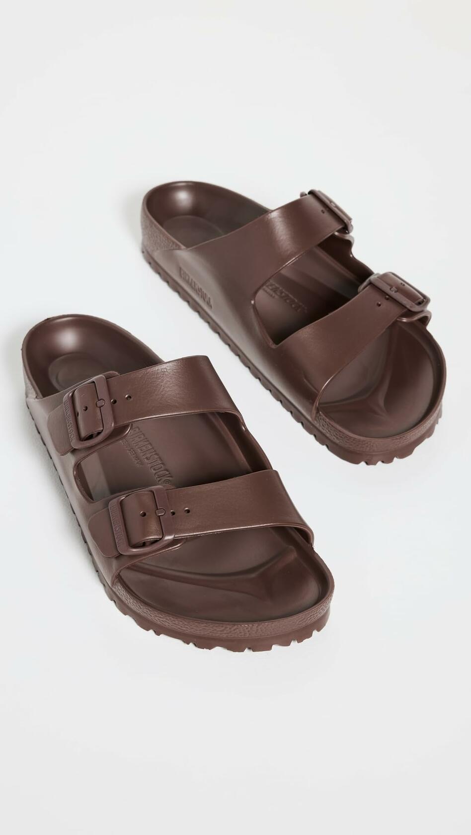 Birkenstock Men's Arizona EVA Sandals, Roast, Brown, 9 Medium US
