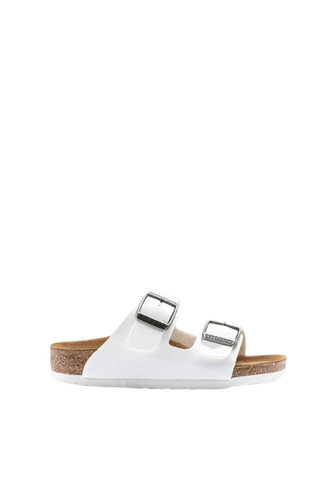 Birkenstock Arizona Kids White Birko-Flor 2 US Little Kid