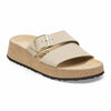 Birkenstock Women's Almina Nubuck Leather, Sandcastle, 6-6.5 US
