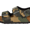 Birkenstock Boy's Milano (Toddler/Little Kid/Big Kid) Camo Khaki EU 26 (US 8.5 Toddler) Narrow