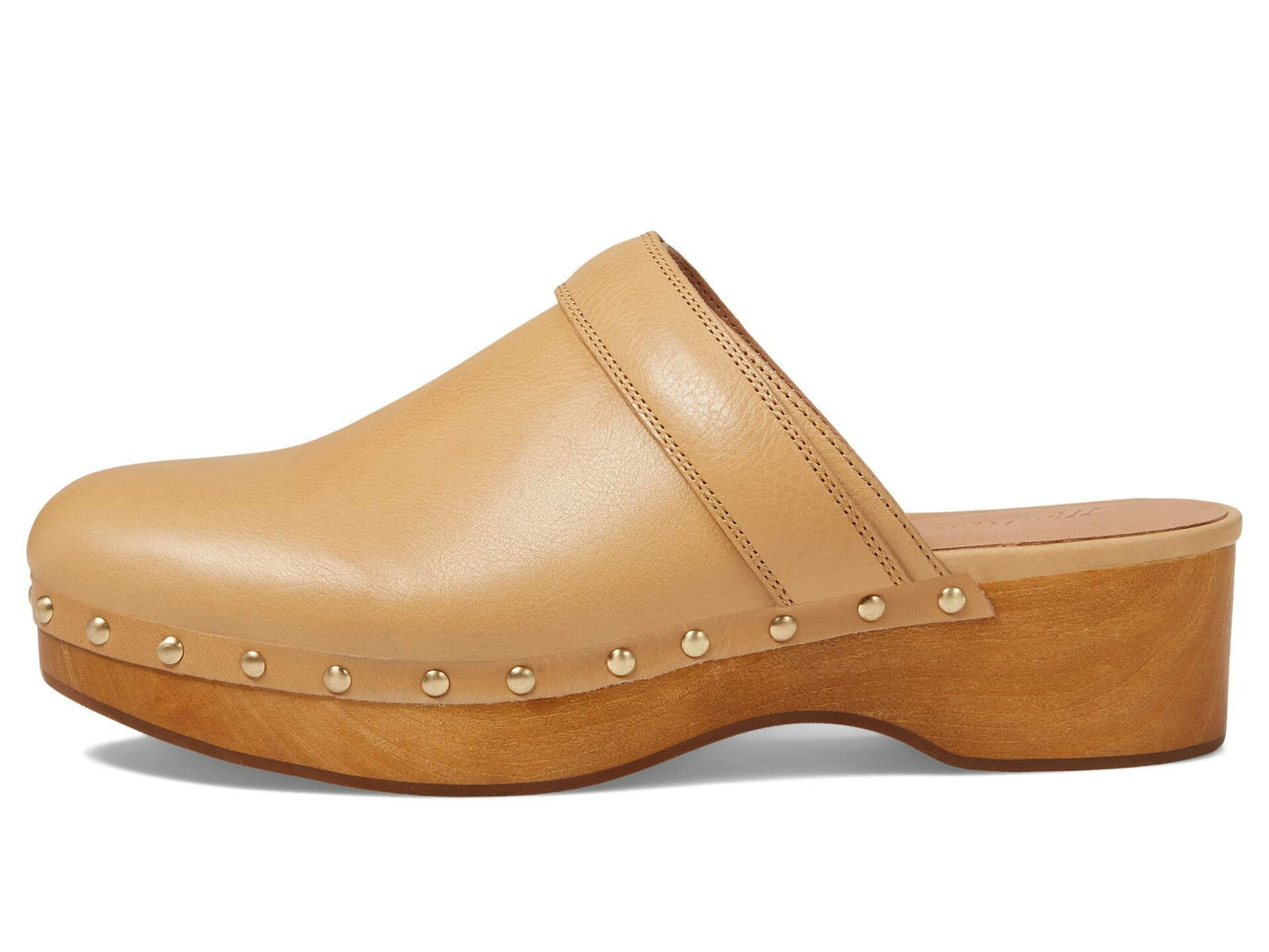 Madewell The Cecily Clog in Oiled Leather Dried Straw 11 M