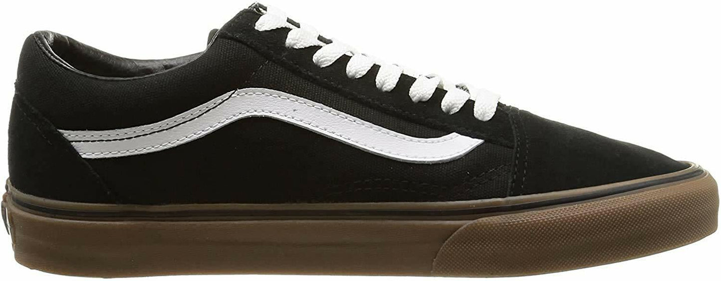 Vans Unisex Children's U Classic Slip-On Overwashed Slip-On Shoes, Gumsole Black Medium Gum, 6.5 UK, Gumsole Black Medium Gum, 7.5 US