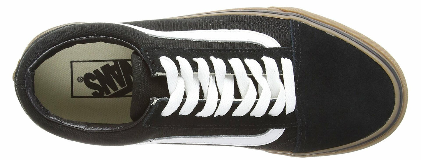 Vans Unisex Children's U Classic Slip-On Overwashed Slip-On Shoes, Gumsole Black Medium Gum, 6.5 UK, Gumsole Black Medium Gum, 7.5 US