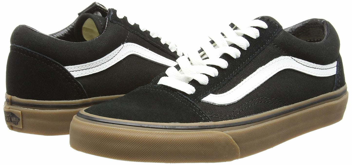 Vans Unisex Children's U Classic Slip-On Overwashed Slip-On Shoes, Gumsole Black Medium Gum, 6.5 UK, Gumsole Black Medium Gum, 7.5 US