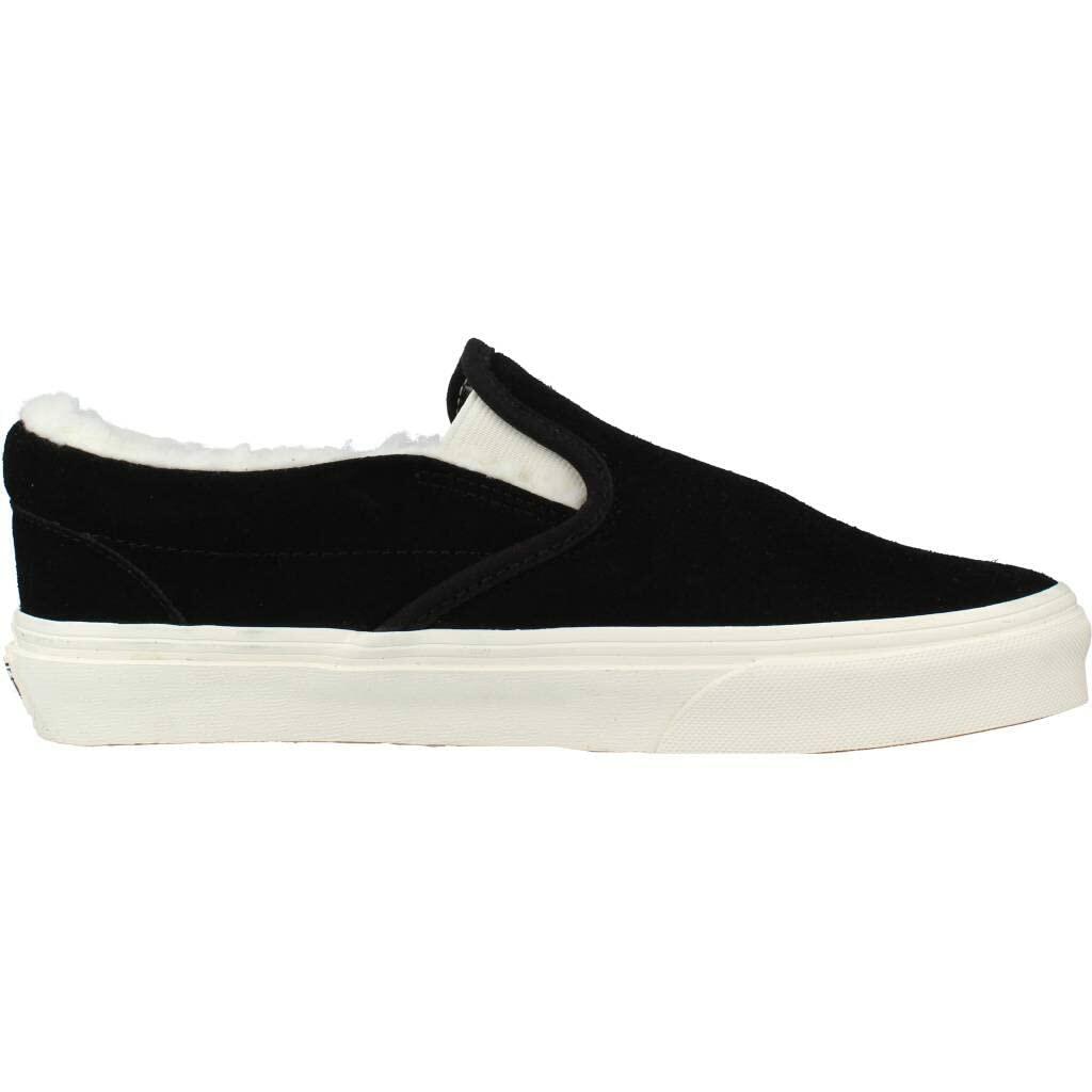 Vans - Unisex Classic Slip-On Shoes, Color Cozy Hug Black, Size: 6.5 M US Mens / 8 M US Womens