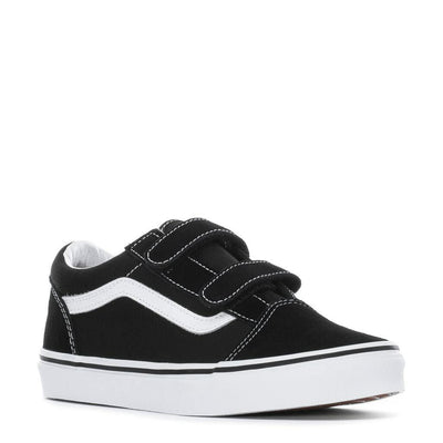 Vans K Old Skool V(6BT) Black/True White Size:5