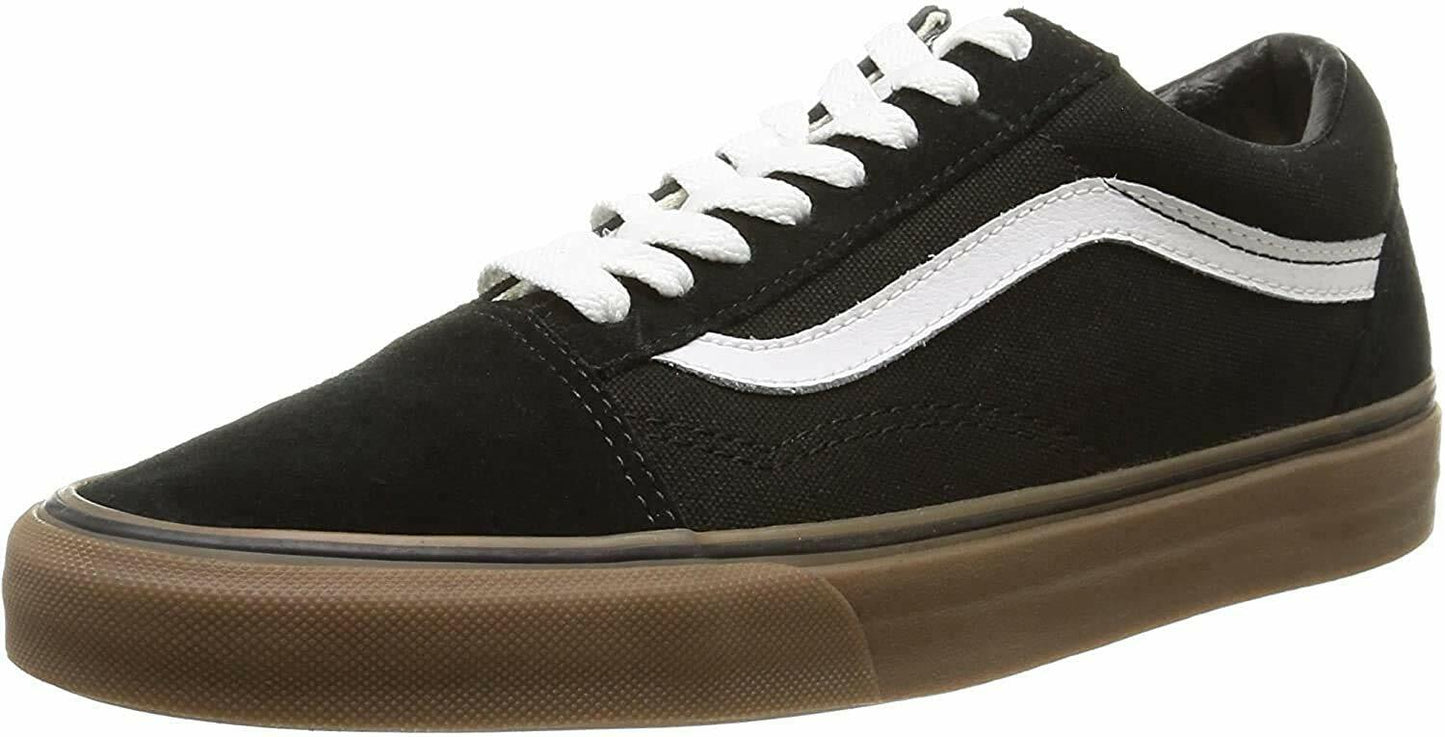 Vans Unisex Children's U Classic Slip-On Overwashed Slip-On Shoes, Gumsole Black Medium Gum, 6.5 UK, Gumsole Black Medium Gum, 7.5 US