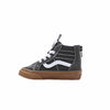 Vans Sk8-Hi Zip Kids Sneaker Grey, brown, 24 EU