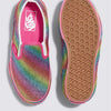 Vans - Kids Classic Slip-On Shoes, Color Rainbow, Size: 2.5 M US Little Kid