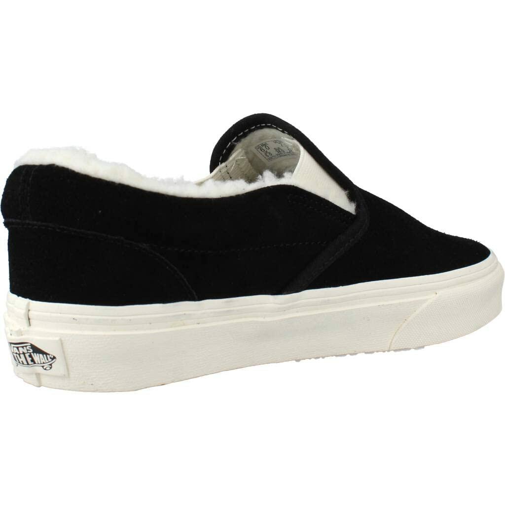Vans - Unisex Classic Slip-On Shoes, Color Cozy Hug Black, Size: 6.5 M US Mens / 8 M US Womens