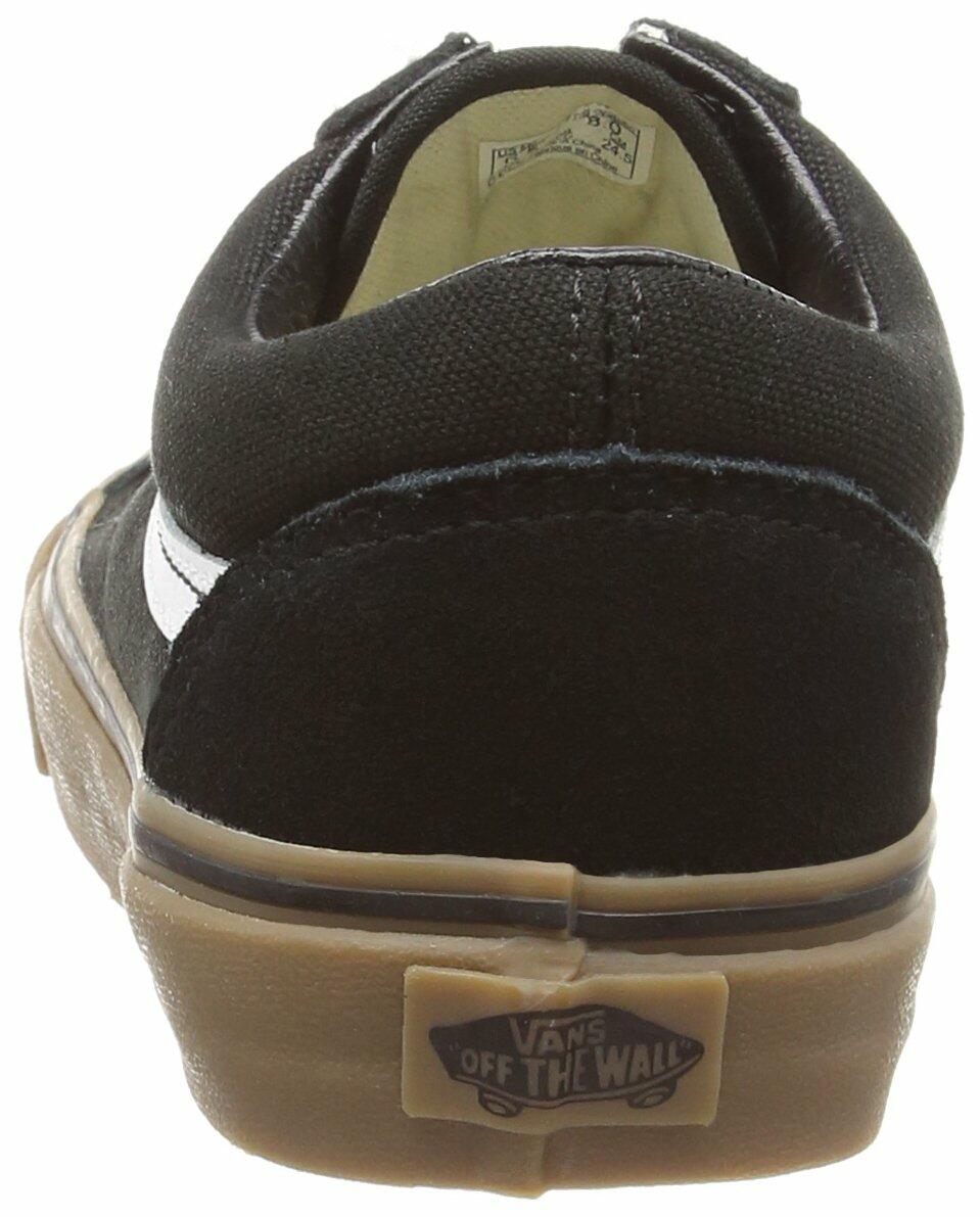 Vans Unisex Children's U Classic Slip-On Overwashed Slip-On Shoes, Gumsole Black Medium Gum, 6.5 UK, Gumsole Black Medium Gum, 7.5 US