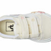 Vans Kids Old Skool V Flower (Toddler) Sneaker, Star White, 4 US Unisex