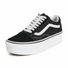 Vans UA Old Skool Stackforms, Black/True White, 11.5 US Women/10 US Men