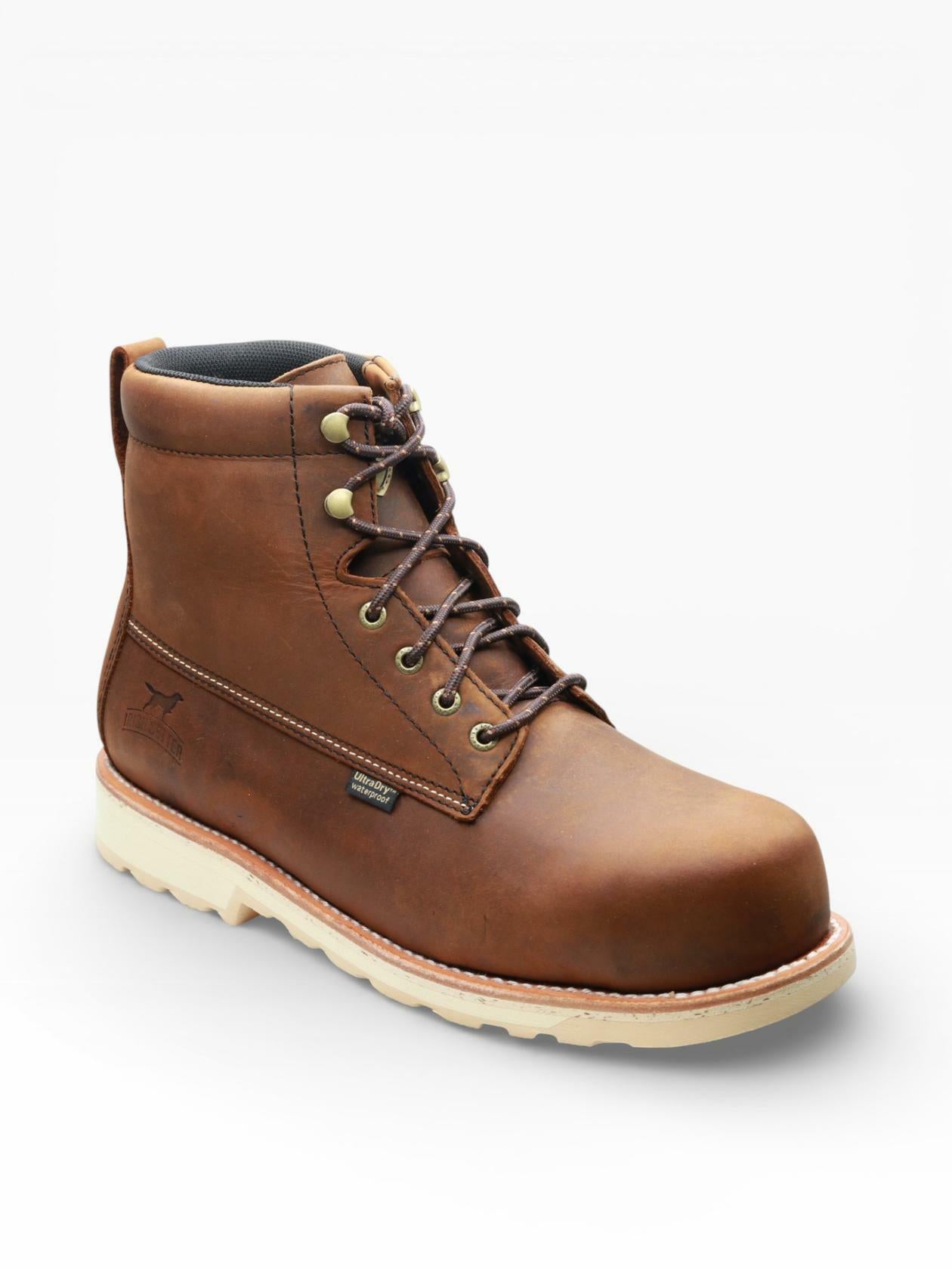 Irish Setter, Wingshooter ST, Men's, 6", Waterproof, Non-Metallic Safety Toe, Work Boot, Gaucho, 11 D (Medium)