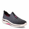 Skechers Go Walk Arch Fit - Lunar Views Black/Hot Pink 7.5 B (M)