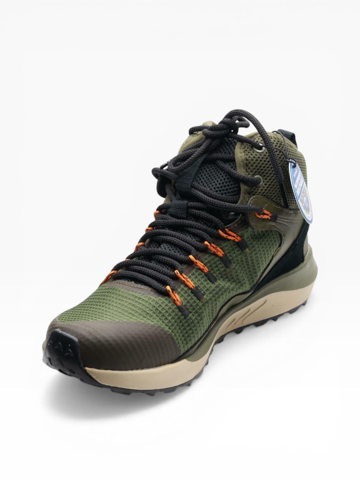 Columbia Men's Trailstorm Mid Waterproof, Nori/Black, 8.5