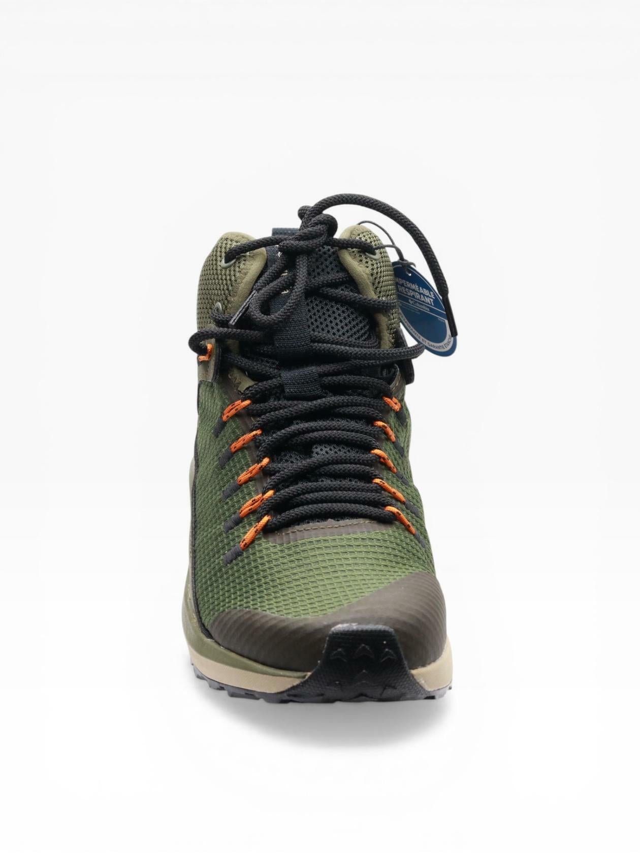 Columbia Men's Trailstorm Mid Waterproof, Nori/Black, 8.5