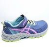 Asics Pre Venture 9 PS Small Youth Girls Size 1.5 Sneakers Blue/Pink