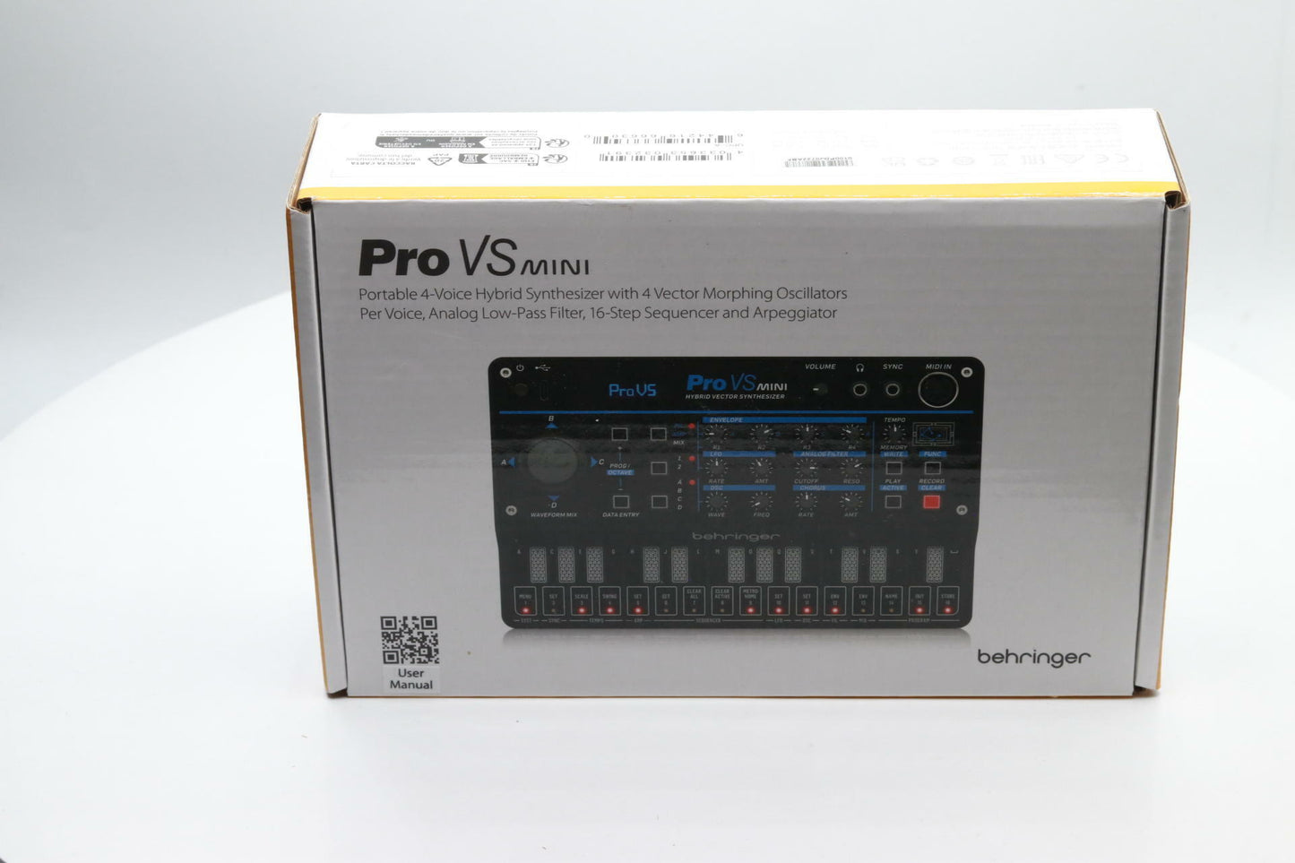 Behringer PRO-VS MINI Portable Hybrid Vector Synth USB MIDI Sequencer