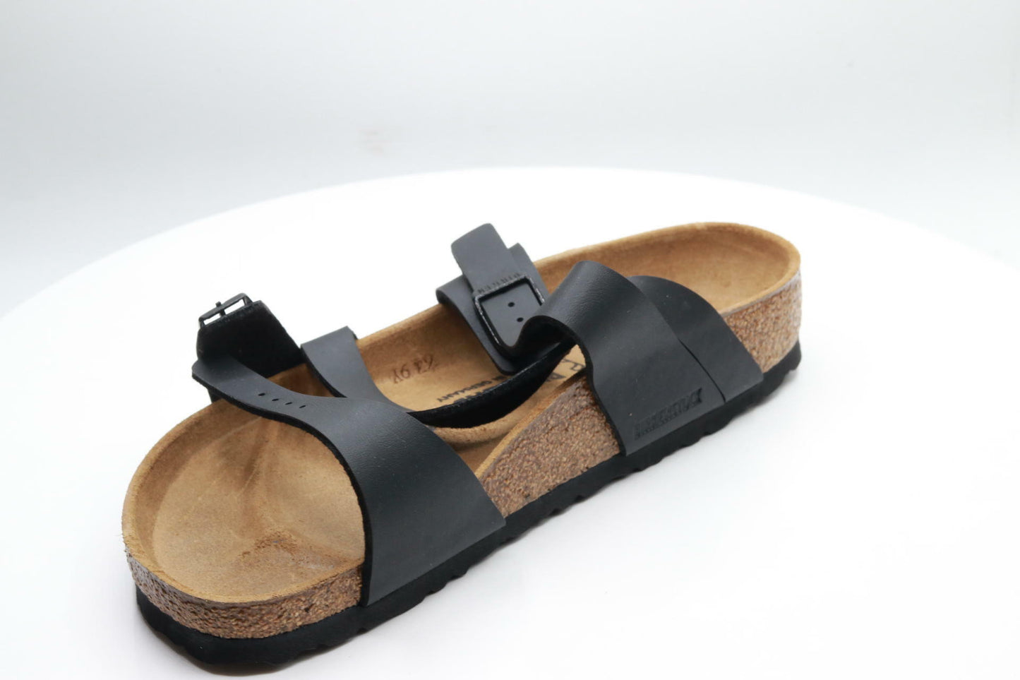 Birkenstock Womens Salina Black Birko-Flor Sandals 38 EU M