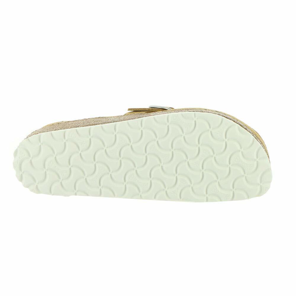 Birkenstock Buckley Embossed Latte Cream Nubuck EU 36 (US Women's 5-5.5) Narrow
