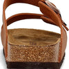 Birkenstock Women's Arizona SFB Birko-Flor Ginger Brown 38 N