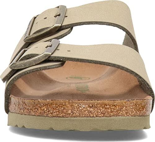 Birkenstock Arizona Sandals Vegan Faded Khaki Birkibuc N 39 N EU 8