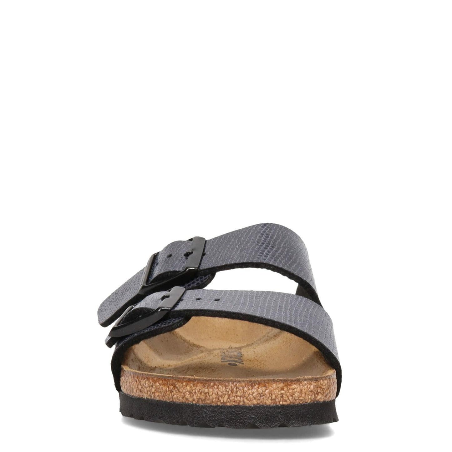 Birkenstock Women's, Arizona Birkoflor Slide Sandal - Narrow Width Midnight 39 M 8