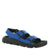 Birkenstock Mogami Boys' Sandal 34 N EU Youth Blue-Black