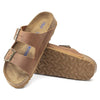 Birkenstock Arizona Sandals Soft Footbed Cognac Leather R 39 R EU 8-8.5 Women6-6.5 Men