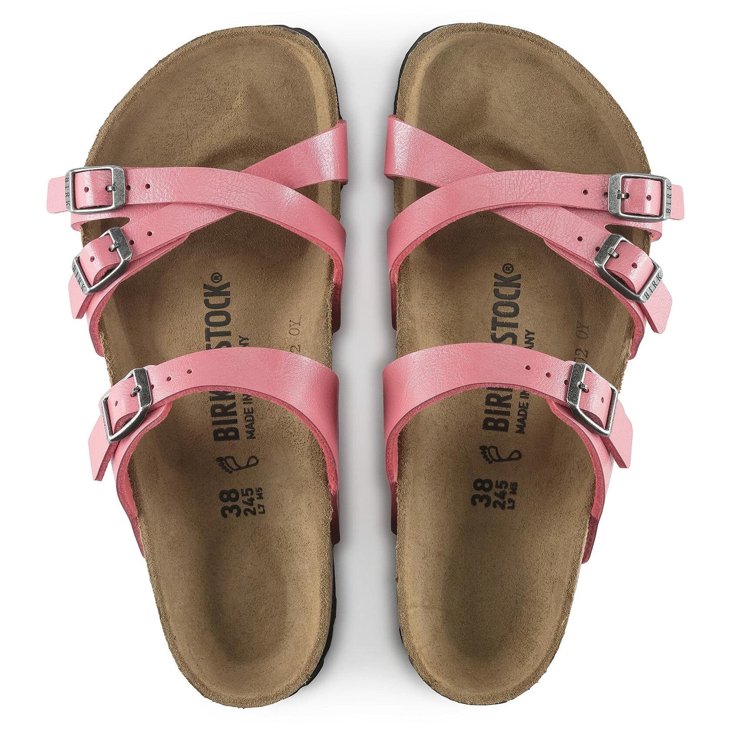 Birkenstock Franca Graceful Coral Birko-flor R 36 R EU