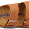 Birkenstock Women's Arizona SFB Birko-Flor Ginger Brown 38 N