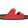 Birkenstock Arizona Bs Unisex Shoes Size 10, Color: Poppy-Sunlight Red