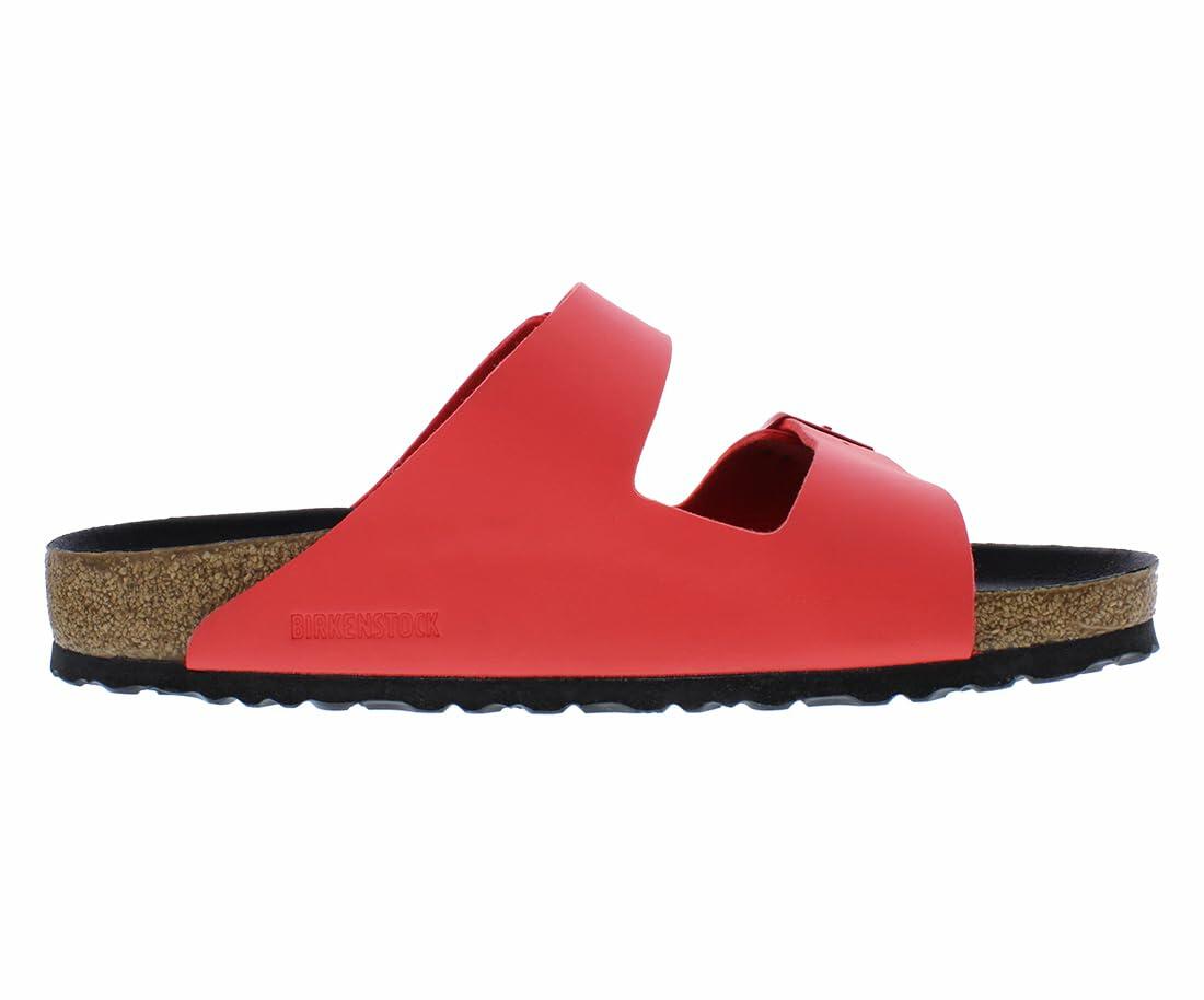 Birkenstock Arizona Bs Unisex Shoes Size 10, Color: Poppy-Sunlight Red