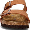 Birkenstock Women's Arizona SFB Birko-Flor Ginger Brown 38 N