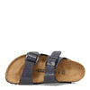 Birkenstock Women's, Arizona Birkoflor Slide Sandal - Narrow Width Midnight 39 M 8
