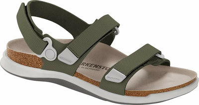 Birkenstock Womens Kalahari Khaki Birko-flor 40 N EU Women's 9-9.5 US