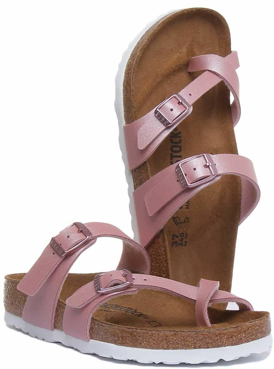 Birkenstock Women's Thong Sandal, Rose, 7