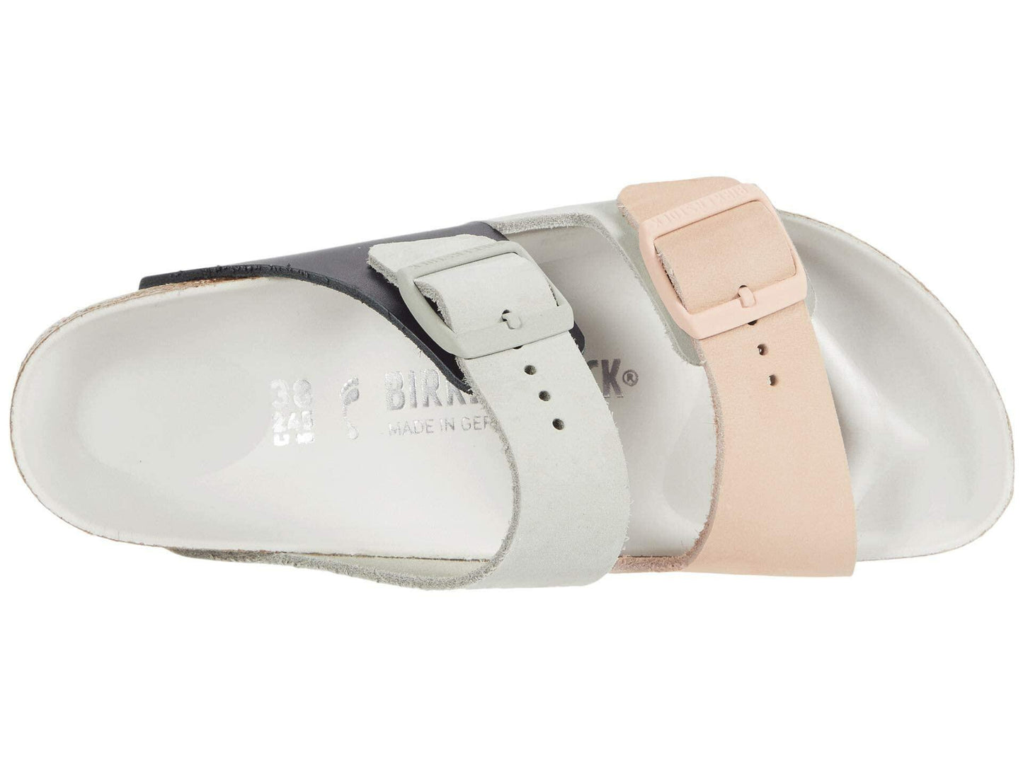 Birkenstock Arizona Split Hex Mineral/Light Rose Nubuck EU 42 (US Women's 11-11.5) Narrow