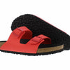 Birkenstock Men's Arizona Sandals, Poppy, Red, 12 Medium US