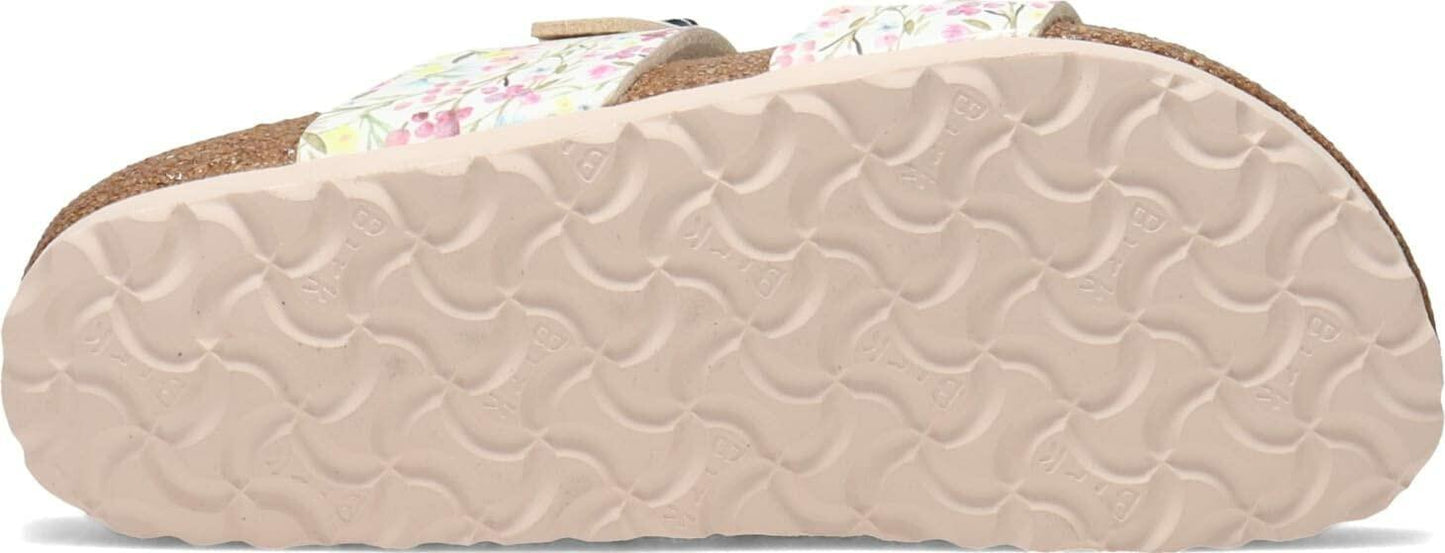 Birkenstock Sydney Vegan Watercolor Flower White Birko-Flor™ EU 39 (US Women's 8-8.5) Narrow