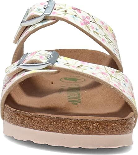Birkenstock Sydney Vegan Watercolor Flower White Birko-Flor™ EU 39 (US Women's 8-8.5) Narrow