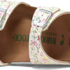 Birkenstock Sydney Vegan Watercolor Flower White Birko-Flor™ EU 39 (US Women's 8-8.5) Narrow