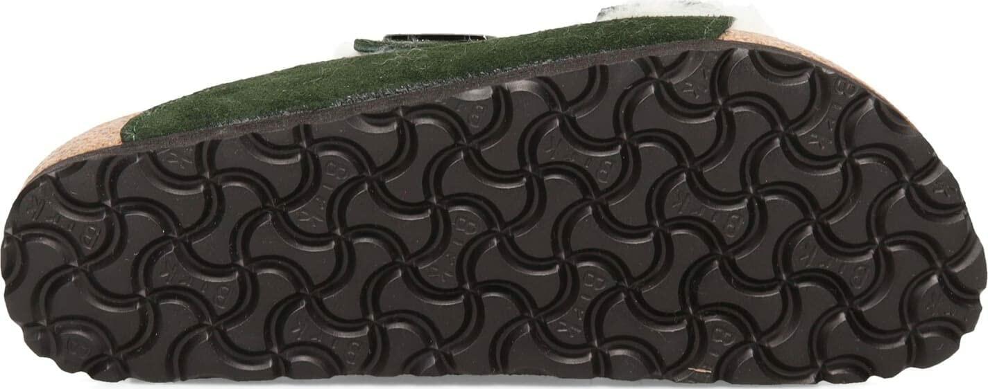 Birkenstock Womens, Arizona Shearling Lined Sandal - Narrow Width Mountain View 38 M, 7