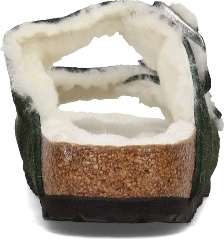 Birkenstock Womens, Arizona Shearling Lined Sandal - Narrow Width Mountain View 38 M, 7