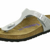 Birkenstock Womens Gizeh Magic Galaxy Beach Glitter Open Toe Sandals - Silver - 5