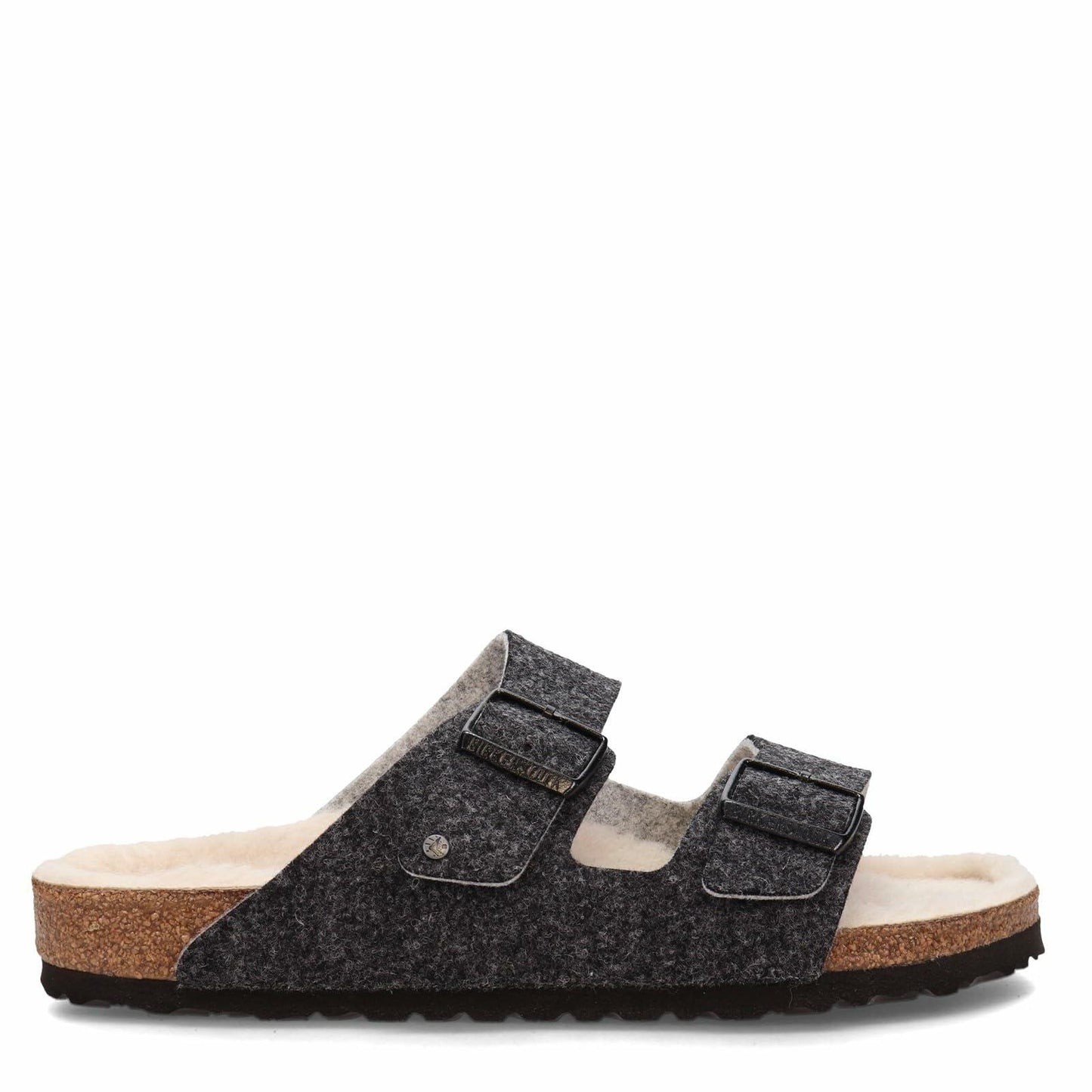 Birkenstock Men's, Arizona Wool Sandal - Regular Width Anthracite 43 M 10