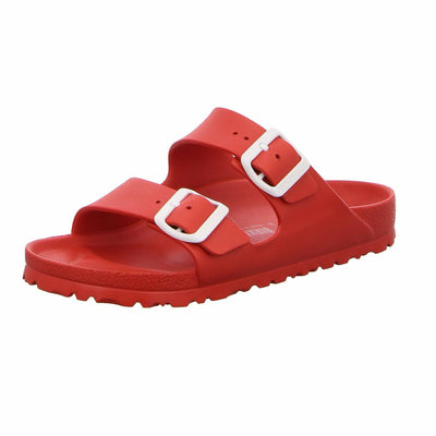 Birkenstock Unisex Adults Arizona Lightweight Double Strap EVA Sandals - Red - W7/M5