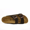 Birkenstock womens Arizona in Mocha from Leather Sandals 38.0 EU N