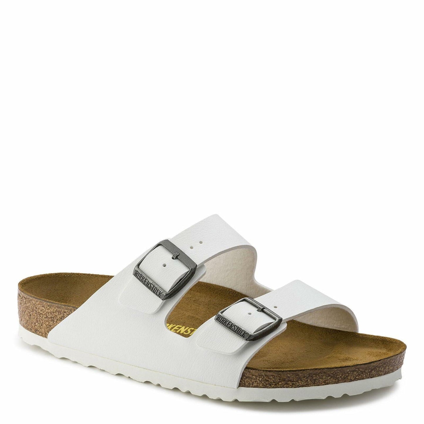 Birkenstock Womens Arizona White Synthetic Sandals 36 M EU / 5-5.5 B(M) US